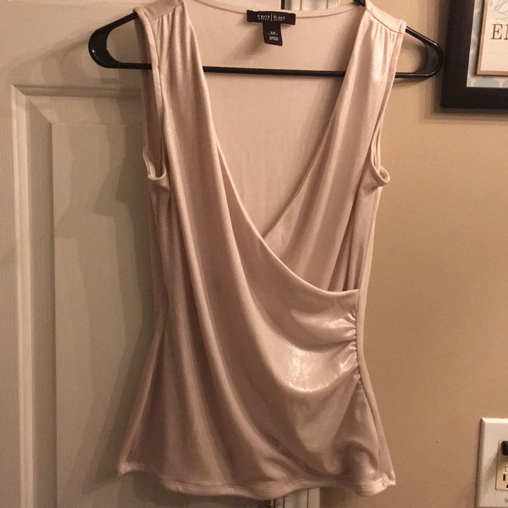 WHBM shimmery blouse